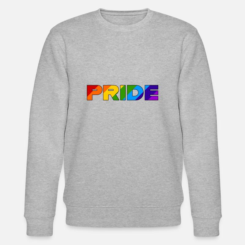 Pride 2 - Stanley/Stella Unisex Bio-Sweatshirt CHANGER  - Grau meliert