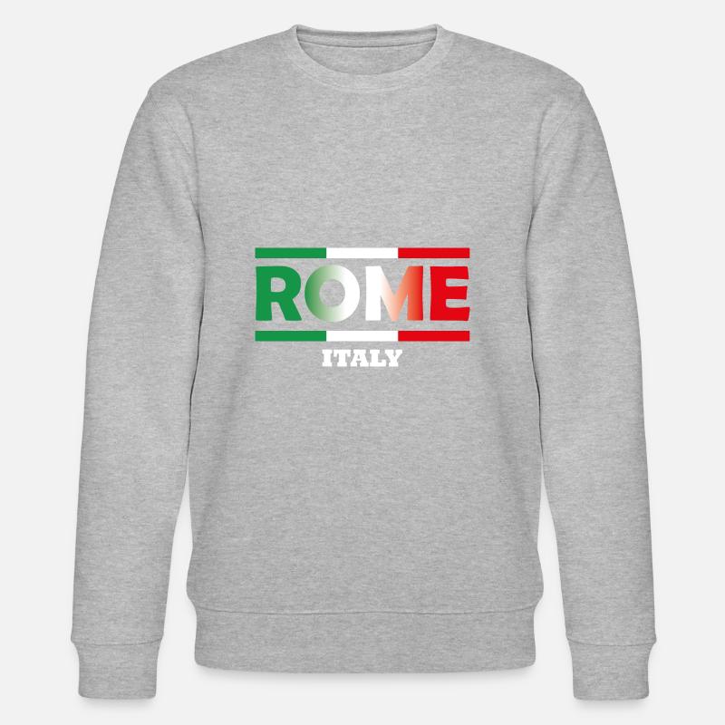 Rome - Stanley/Stella Unisex Bio-Sweatshirt CHANGER  - Grau meliert