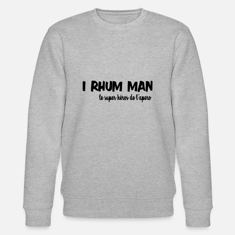 Ich rum Mann - Stanley/Stella Unisex Bio-Sweatshirt CHANGER  - Grau meliert