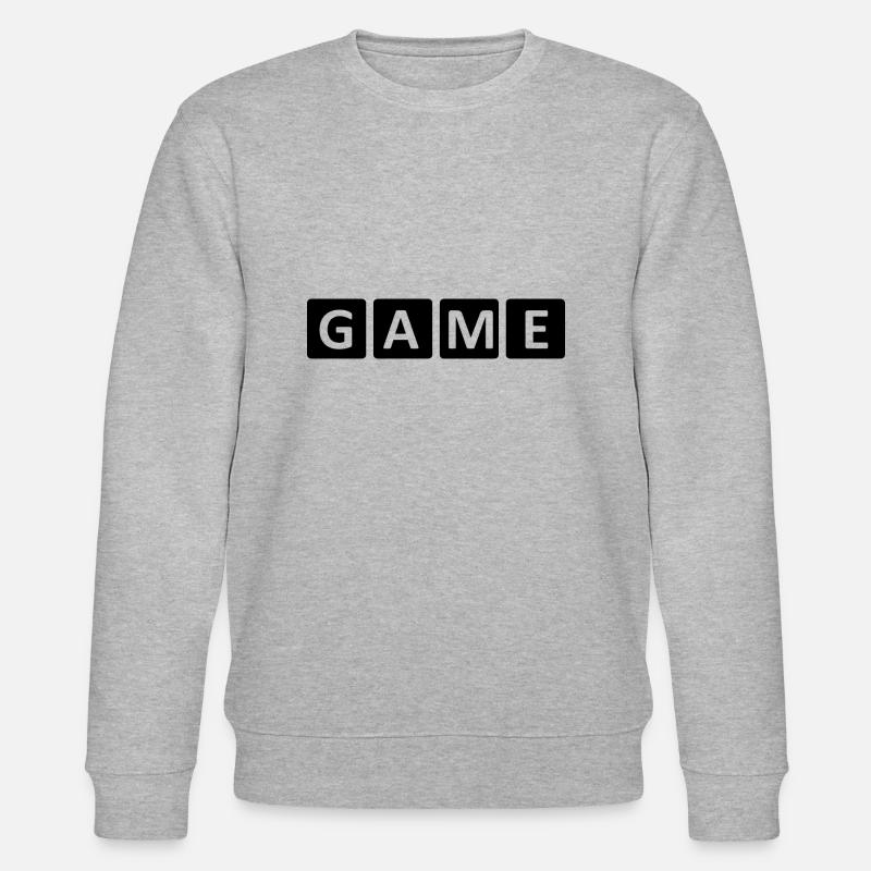 Jeu PC de jeu - Sweat bio CHANGER Stanley/Stella Unisexe - gris chiné