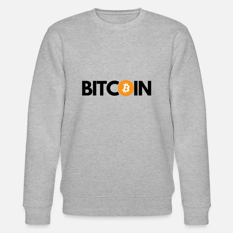 Crypto BITCOIN 2 - Sweat bio CHANGER Stanley/Stella Unisexe - gris chiné