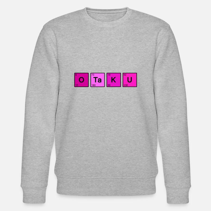 Otaku Mode - Stanley/Stella Unisex Bio-Sweatshirt CHANGER  - Grau meliert