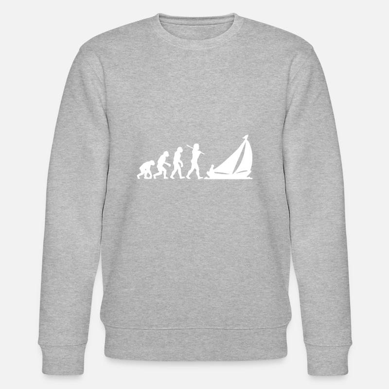 Evolution Voile - Sweat bio CHANGER Stanley/Stella Unisexe - gris chiné