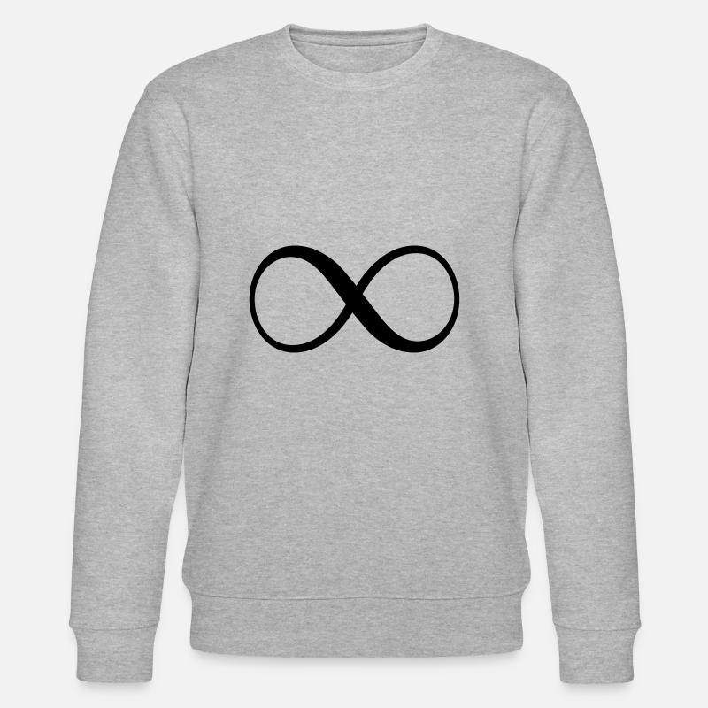 Infinity - Stanley/Stella Unisex Bio-Sweatshirt CHANGER  - Grau meliert