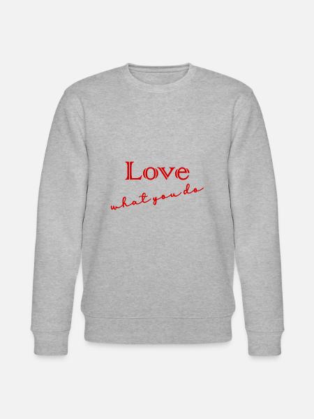 QUOTE,QUOTES,MESSAGE, MESSAGE,HUMOR - Stanley/Stella CHANGER Unisex Organic Sweatshirt - heather grey