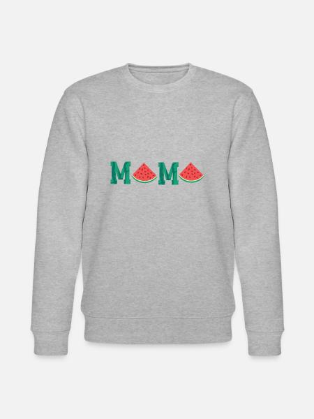Watermelon Mama - Stanley/Stella Unisex Bio-Sweatshirt CHANGER - Grau meliert