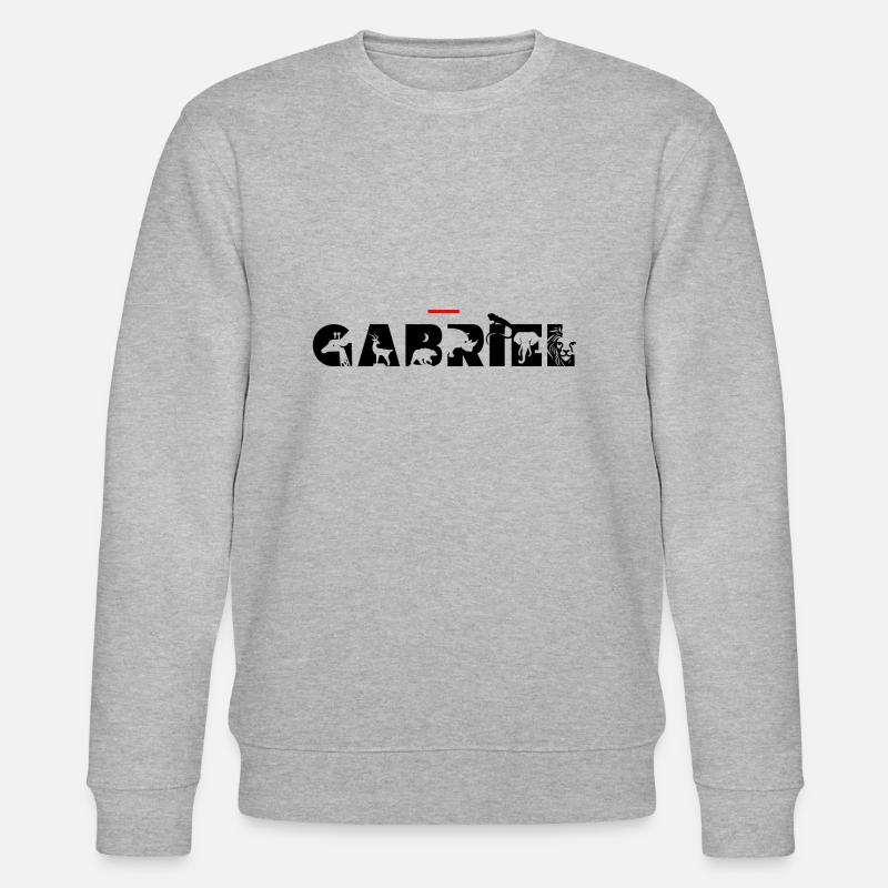 Gabriel - Stanley/Stella Unisex Bio-Sweatshirt CHANGER  - Grau meliert