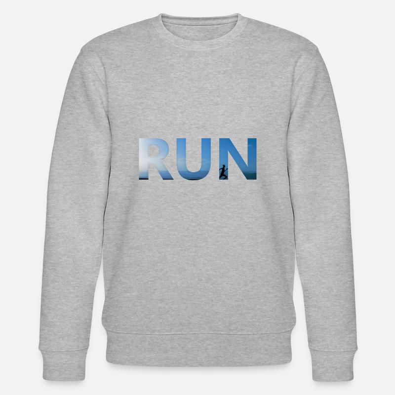 course - Sweat bio CHANGER Stanley/Stella Unisexe - gris chiné