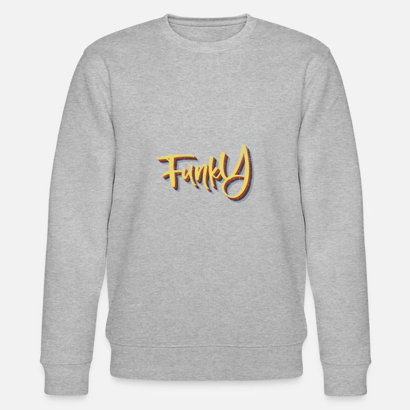 Funky - Stanley/Stella Unisex Bio-Sweatshirt CHANGER  - Grau meliert