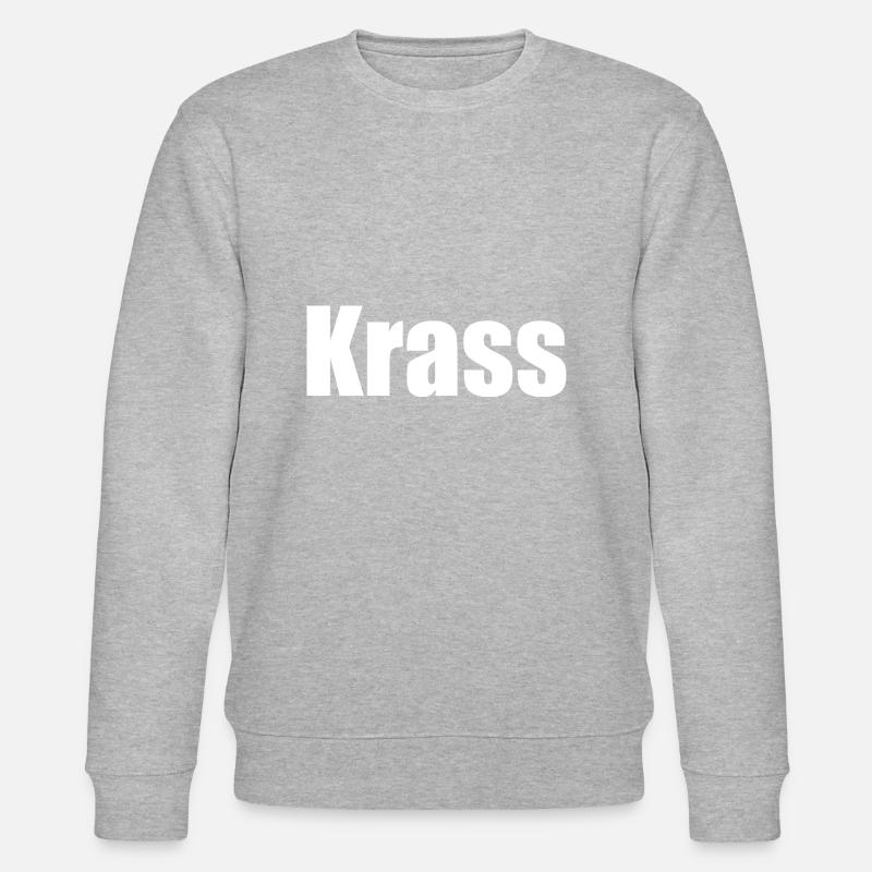 Krass - Stanley/Stella Unisex Bio-Sweatshirt CHANGER  - Grau meliert