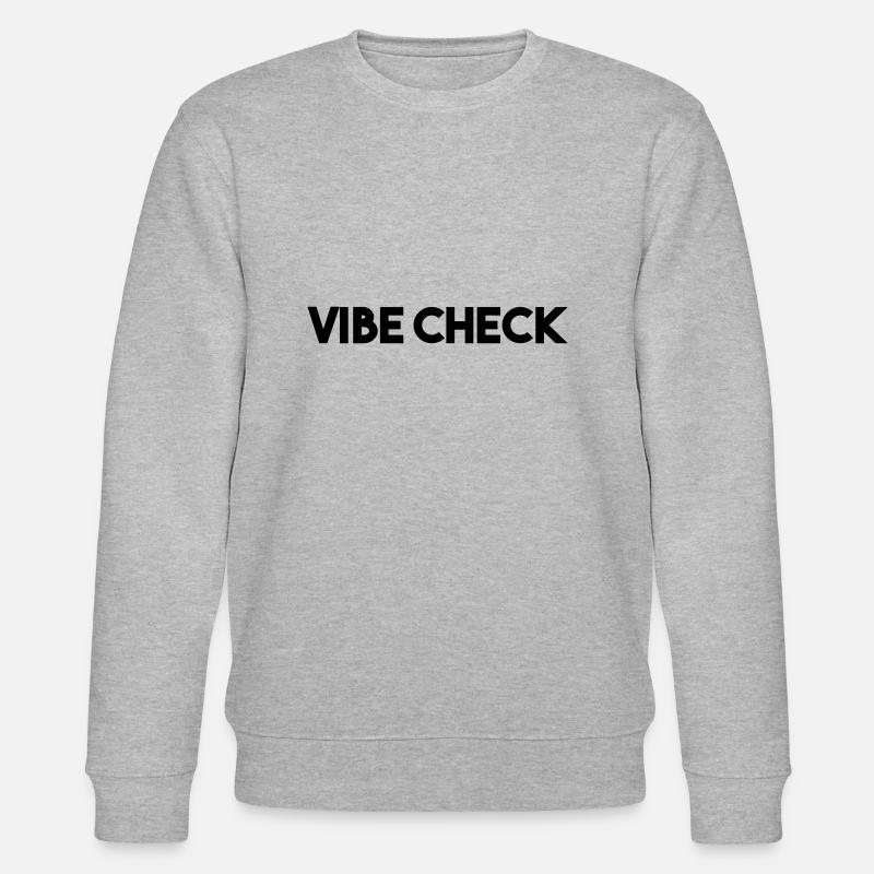 VIBE-CHECK - Stanley/Stella Unisex Bio-Sweatshirt CHANGER  - Grau meliert