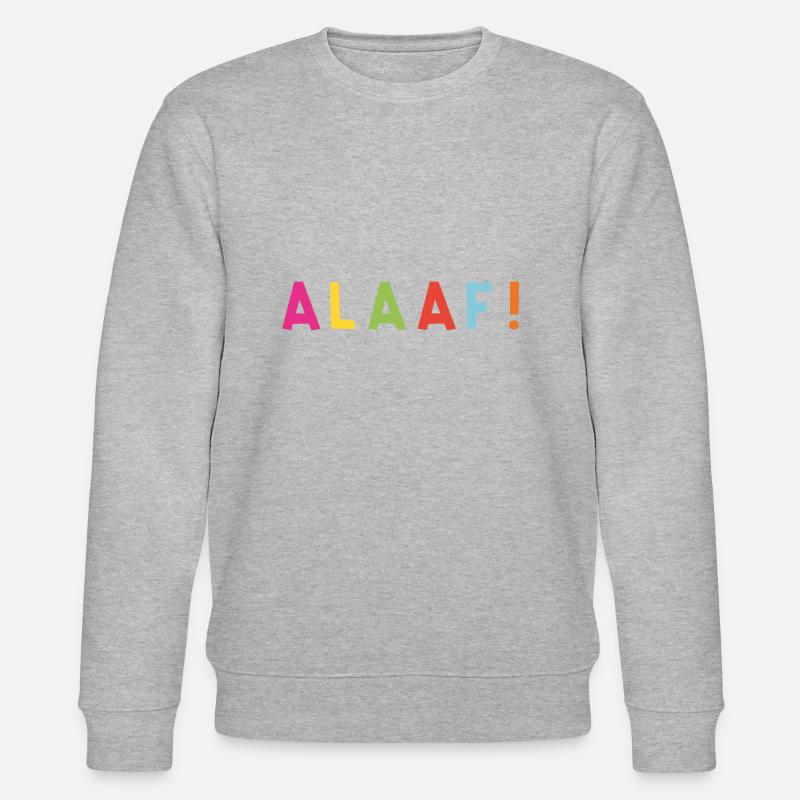 Alaaf - Stanley/Stella Unisex Bio-Sweatshirt CHANGER  - Grau meliert
