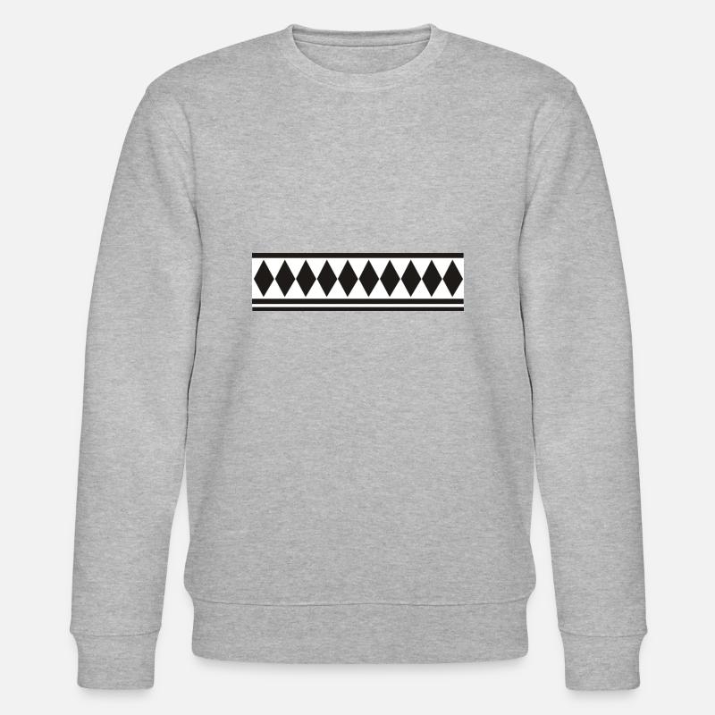 Erdbeer-Box - Stanley/Stella Unisex Bio-Sweatshirt CHANGER  - Grau meliert