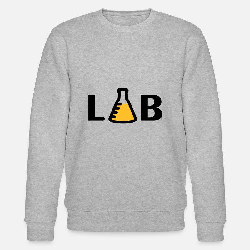 LAB (2c) - Stanley/Stella Unisex Bio-Sweatshirt CHANGER  - Grau meliert