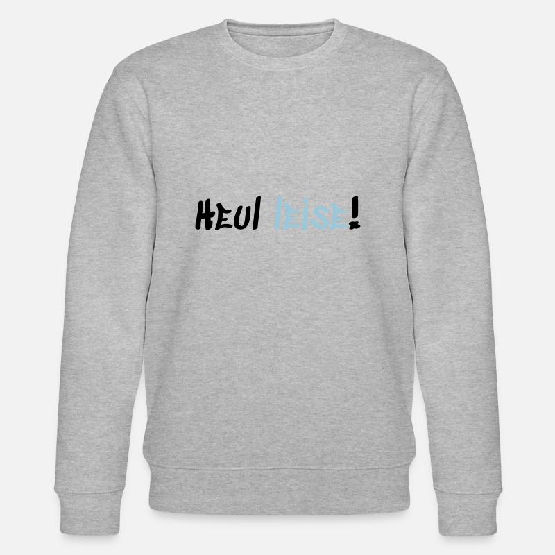 Heul Leise - Stanley/Stella Unisex Bio-Sweatshirt CHANGER  - Grau meliert