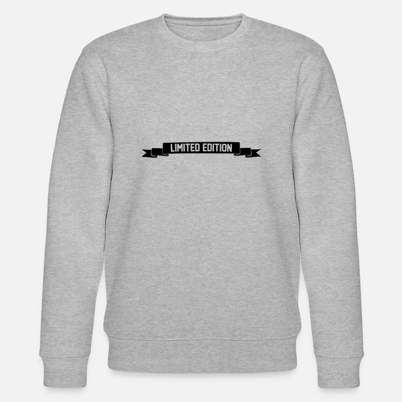 Limited Edition - Stanley/Stella Unisex Bio-Sweatshirt CHANGER  - Grau meliert