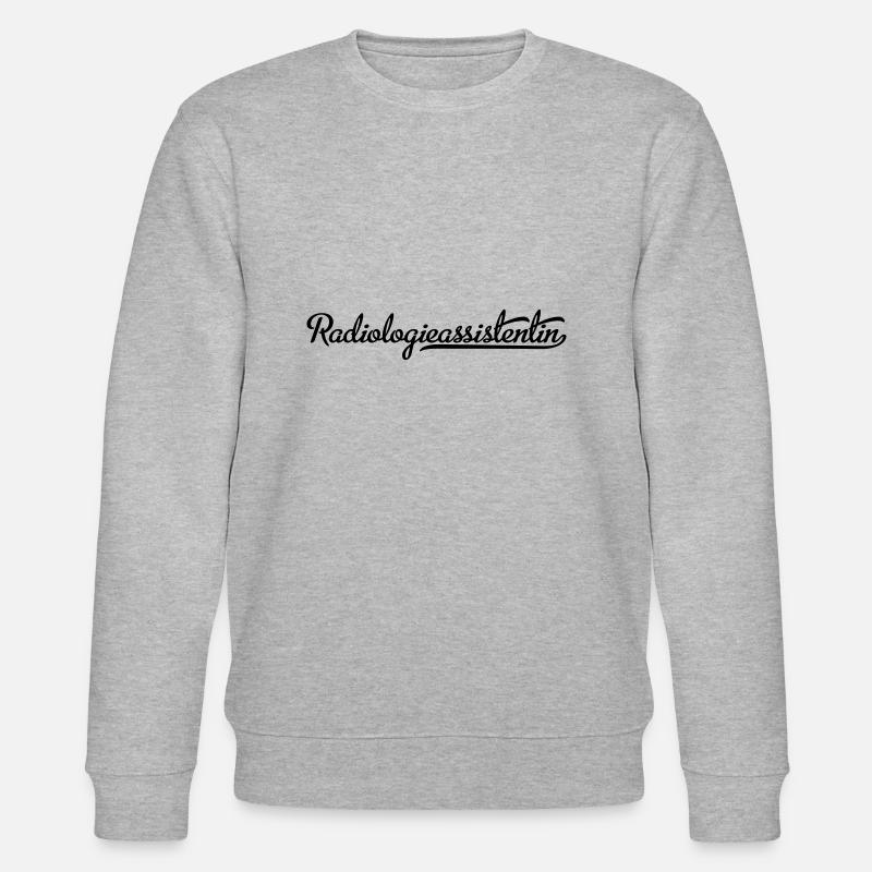 Radiologieassistentin - Stanley/Stella Unisex Bio-Sweatshirt CHANGER  - Grau meliert