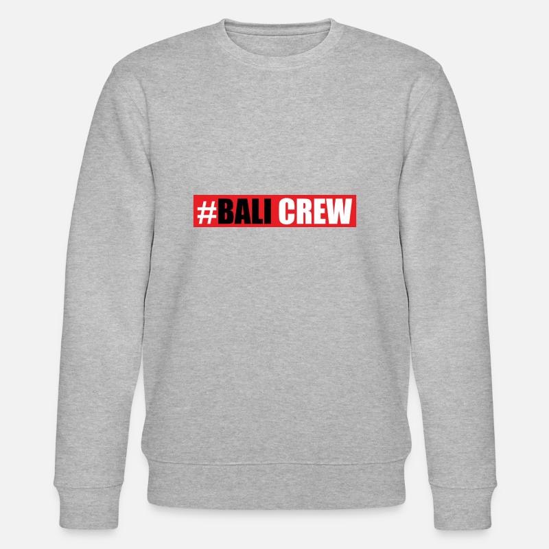 Bali Crew - Stanley/Stella Unisex Bio-Sweatshirt CHANGER  - Grau meliert