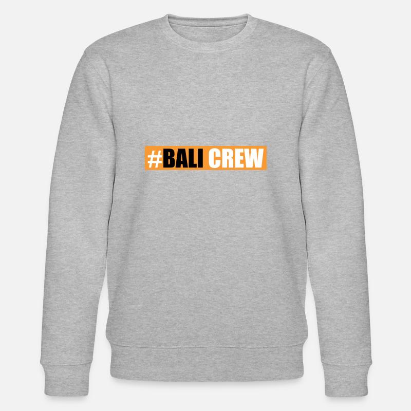 Bali Crew - Stanley/Stella Unisex Bio-Sweatshirt CHANGER  - Grau meliert