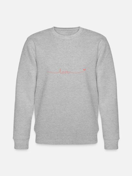 Amour - Sweat bio CHANGER Stanley/Stella Unisexe - gris chiné