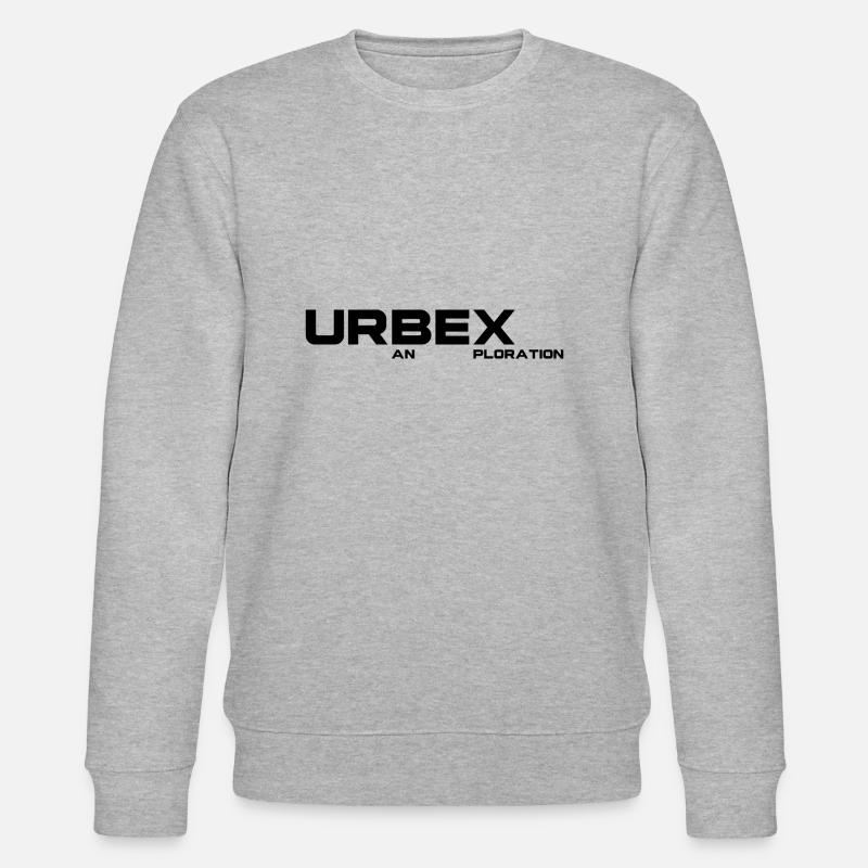 URBEX Urban Exploration - Stanley/Stella Unisex Bio-Sweatshirt CHANGER  - Grau meliert
