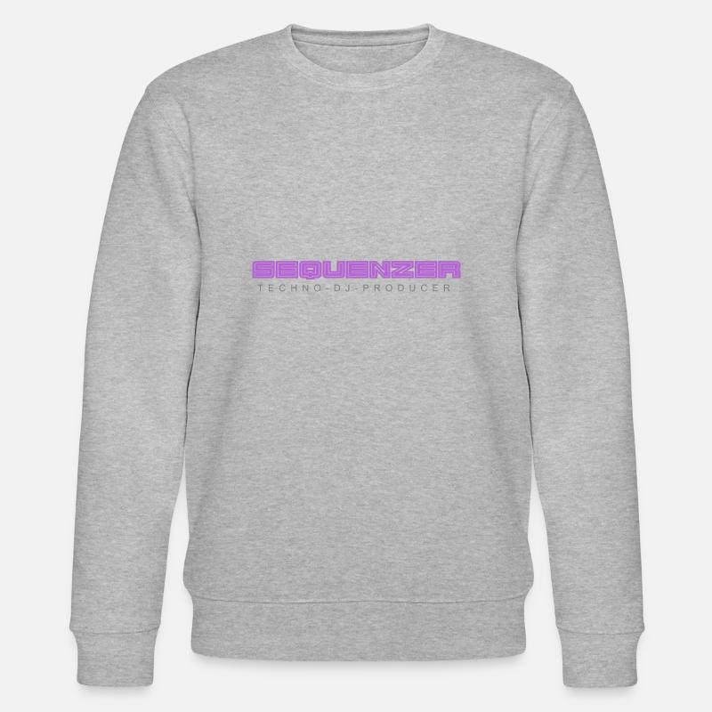 Sequenzer Logo Brand - Stanley/Stella Unisex Bio-Sweatshirt CHANGER  - Grau meliert