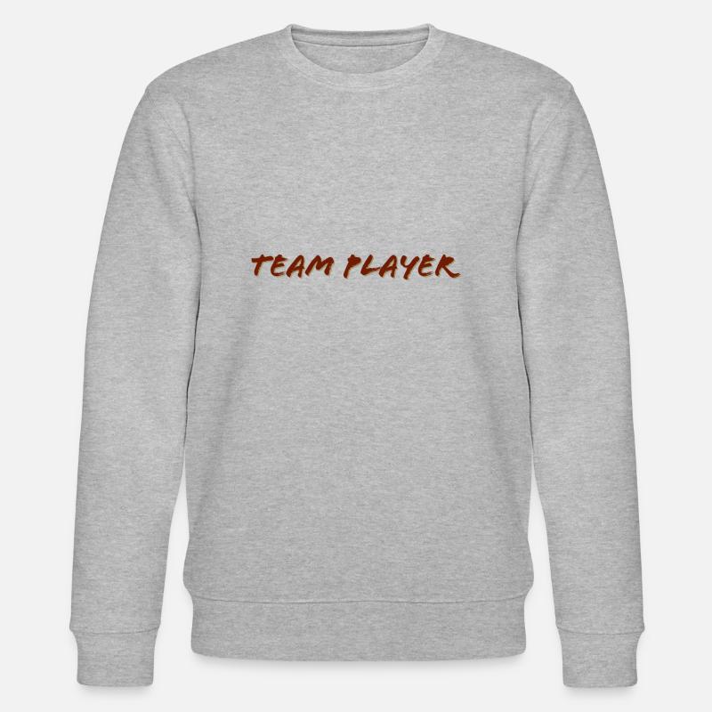 Team Player - Stanley/Stella Unisex Bio-Sweatshirt CHANGER  - Grau meliert