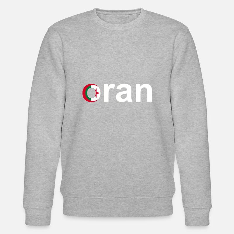 Oran - Stanley/Stella Unisex Bio-Sweatshirt CHANGER  - Grau meliert
