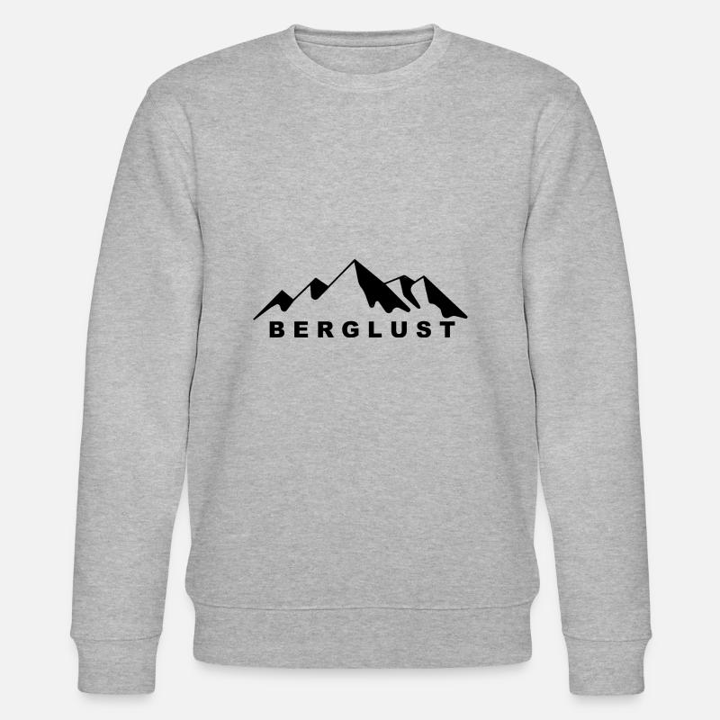 Berglust - (7) - Stanley/Stella Unisex Bio-Sweatshirt CHANGER  - Grau meliert