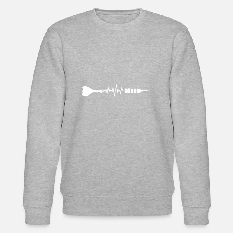 jeu de fléchettes - Sweat bio CHANGER Stanley/Stella Unisexe - gris chiné
