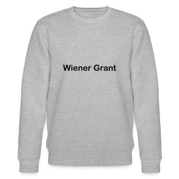 Wiener Grant - Stanley/Stella Unisex Bio-Sweatshirt CHANGER  - Grau meliert - Vorne - Nik (191cm) & Marisol (170cm)