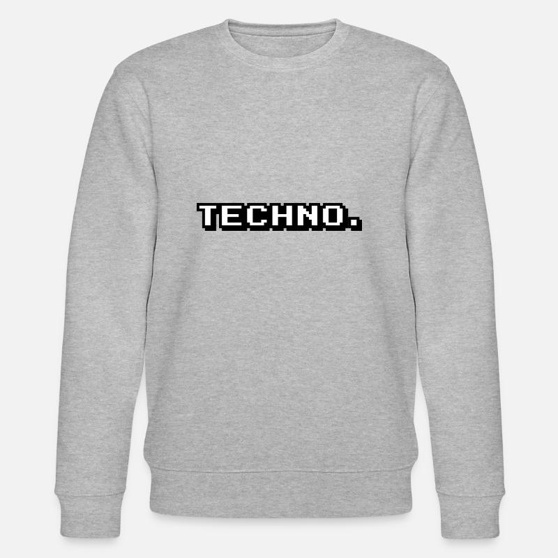 techno - Stanley/Stella Unisex Bio-Sweatshirt CHANGER  - Grau meliert
