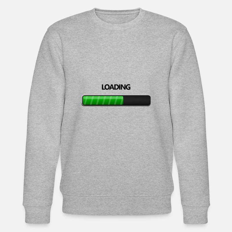 Loading bar - Stanley/Stella Unisex Bio-Sweatshirt CHANGER  - Grau meliert