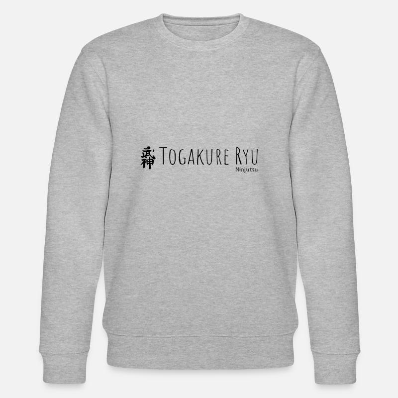 Ryu togakure - Stanley/Stella Unisex Bio-Sweatshirt CHANGER  - Grau meliert