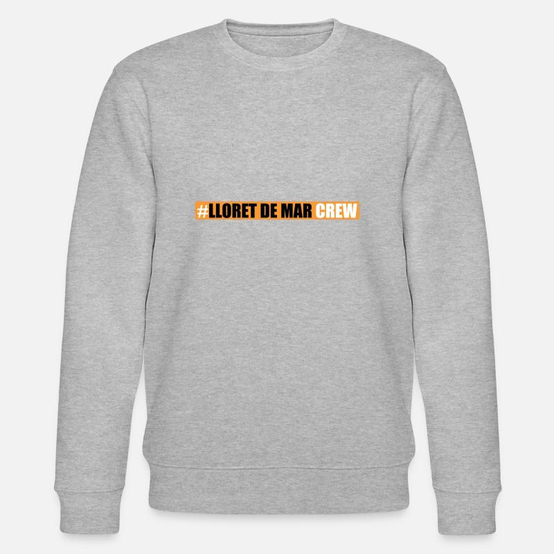 Lloret De Mar Crew - Stanley/Stella Unisex Bio-Sweatshirt CHANGER  - Grau meliert
