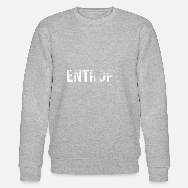 Entropy Happens Gift - Sweat bio CHANGER Stanley/Stella Unisexe - gris chiné