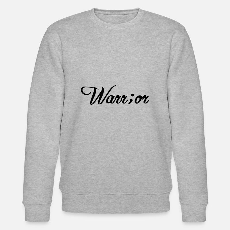 Warrior - Stanley/Stella Unisex Bio-Sweatshirt CHANGER  - Grau meliert