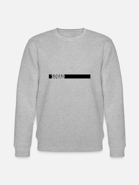 Strip Squad Leader Team - Stanley/Stella CHANGER Unisex Organic Sweatshirt - heather grey