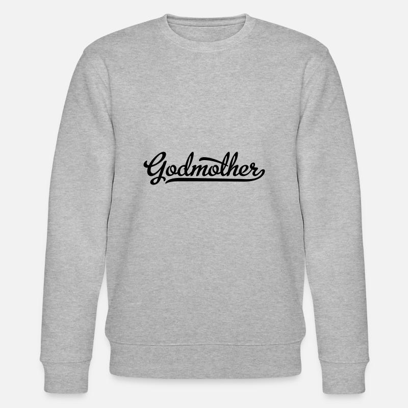 godmother - Stanley/Stella Unisex Bio-Sweatshirt CHANGER - Grau meliert