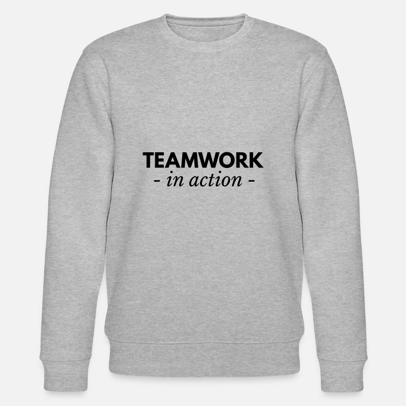 teamwork - Stanley/Stella CHANGER Unisex Organic Sweatshirt - heather grey