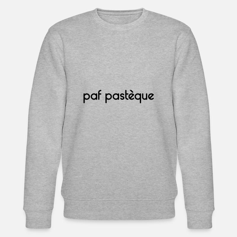 Paf Pastèque - Personnalisable - Sweat bio CHANGER Stanley/Stella Unisexe - gris chiné