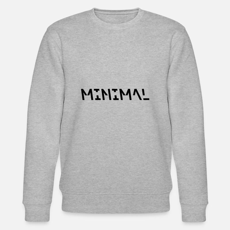 Minimal - Stanley/Stella Unisex Bio-Sweatshirt CHANGER  - Grau meliert