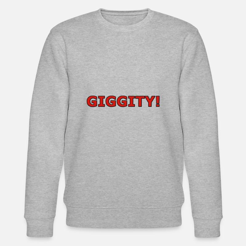 giggity 01 - Stanley/Stella Unisex Bio-Sweatshirt CHANGER - Grau meliert