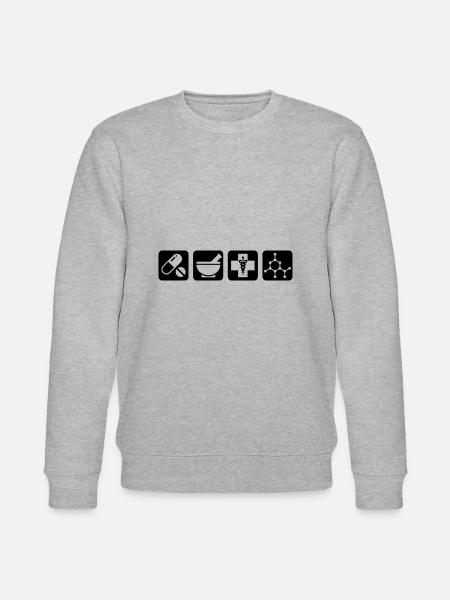 Pharmacy Gift Pharmacist - Stanley/Stella CHANGER Unisex Organic Sweatshirt - heather grey