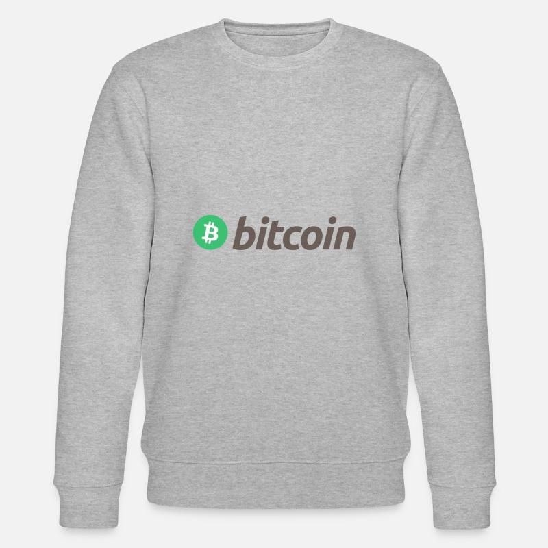 Bitcoin (Bitcoin) - Stanley/Stella Unisex Bio-Sweatshirt CHANGER  - Grau meliert