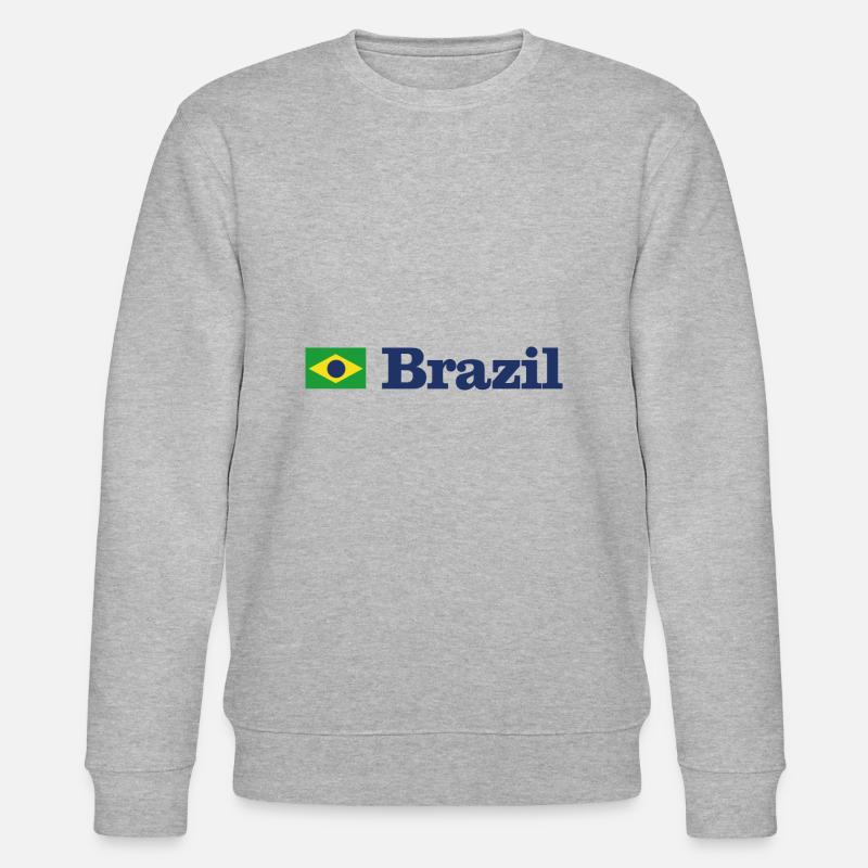 Brazil - Stanley/Stella Unisex Bio-Sweatshirt CHANGER  - Grau meliert