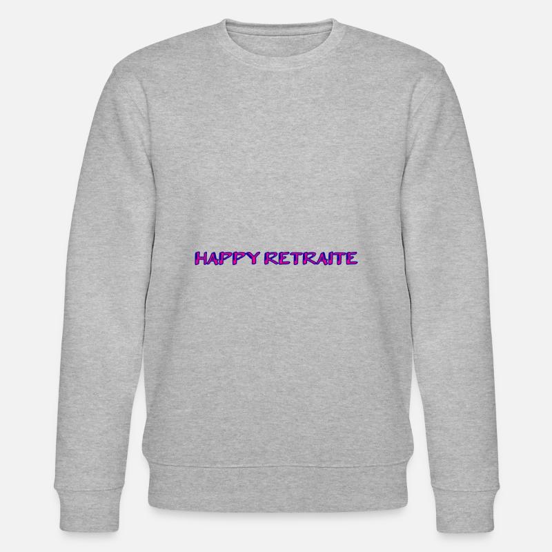 RETRAITE. RETRAITE. RETRAITEE. RETRAITE - Sweat bio CHANGER Stanley/Stella Unisexe - gris chiné