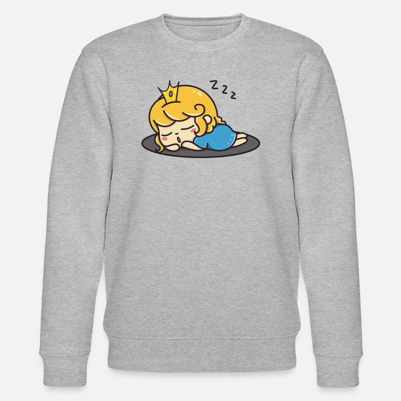 Dornröschen - Stanley/Stella Unisex Bio-Sweatshirt CHANGER  - Grau meliert