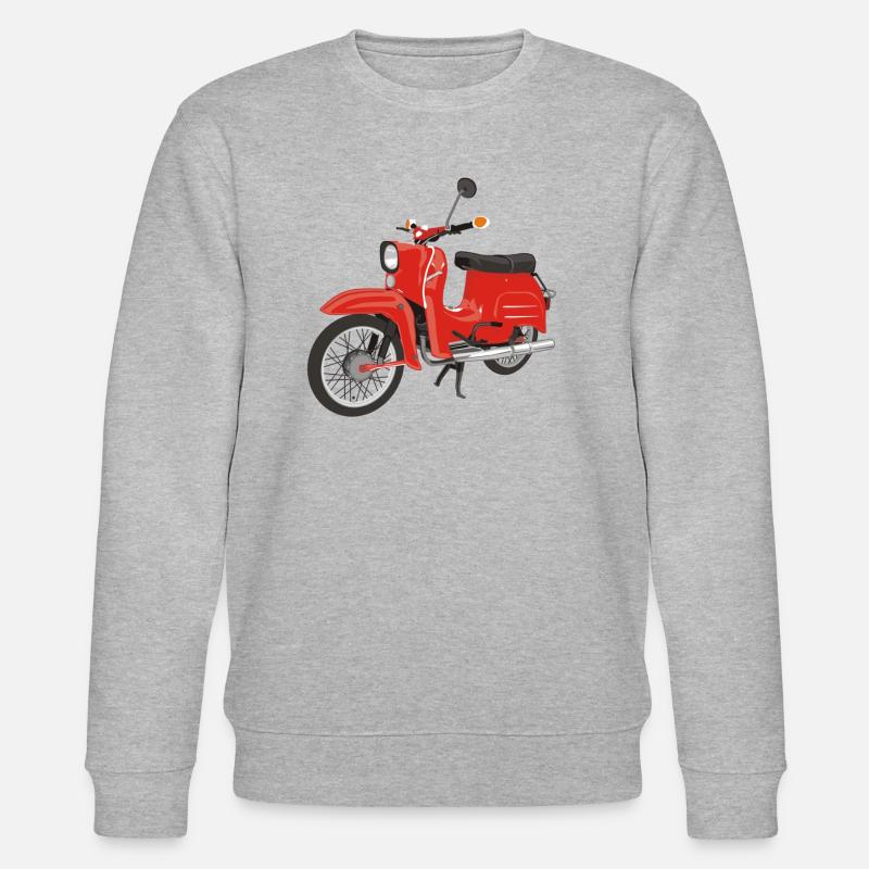 Simson Schwalbe - Sweat bio CHANGER Stanley/Stella Unisexe - gris chiné