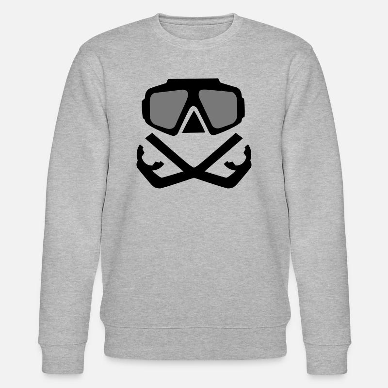 Plongée - Sweat bio CHANGER Stanley/Stella Unisexe - gris chiné